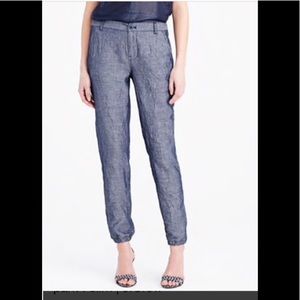 Chambray joggers // J. Crew